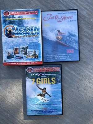 LN Ocean Angels Girls of the Curl White Knuckle Extreme 2 Dvd Box Set Collectors - Image 1 of 4