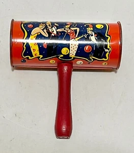 Vintage Kirchhof Tin Litho "Life of The Party" Noisemaker - Picture 1 of 9