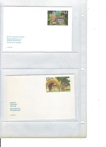 US: 2 postal cards NEW/used MNH 122914 - Picture 1 of 1