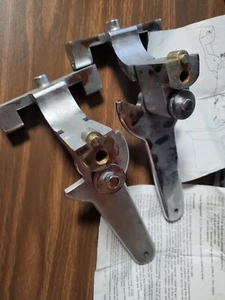 Harley Kuryakyn 93-06 pegs Folding 7929 Flst Softail w HD Passenger Footboards - Picture 1 of 24