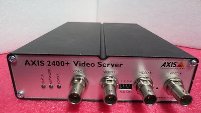 AXIS 2400+ Video Server 4 ports 4 Channel Surveillance IP web cam Camera System  - Image 1 of 3