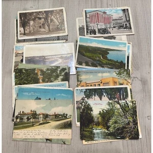Lote de 36 postales vintage vistas panorámicas de Estados Unidos lote mixto de 36 - Imagen 1 de 7