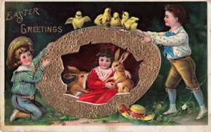 Postal saludos de Pascua - Imagen 1 de 2
