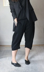 BITTE KAI RAND Woll Capri Lagenlook Hose Gr. L - Bild 1 von 16
