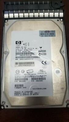 HP 462587-003 300GB 3.5" Dual Port SAS 15K RPM Hard Drive with Tray - Image 1 of 2