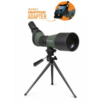 Celestron LandScout 20-60 x 80 Spotting Scope + Digiscoping Kit #52329 (UK) BNIB - Image 1 of 4