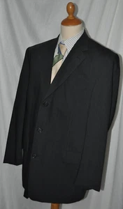 ODERMARK SAKKO Tuch REDA-Schurwolle FABRIC IN TALY Gr.54 (XL) schwarzanthrazit - Bild 1 von 8