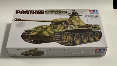 In-Box Panther 1:35 Model Miniature Series No 65 By Tamiya 1975 Philippines Foto 1 de 4