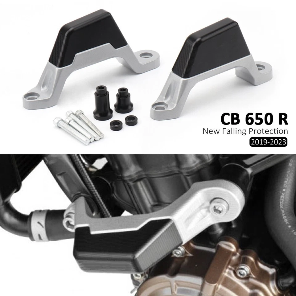 Para Honda CB650R Motocicleta Marco Anti-Caída Deslizadores Protección contra Caídas 2019- Foto 1 de 4