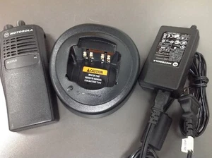 Motorola HT750 VHF Radio, 16 CH, 5W, Charger, Programmed Free - Picture 1 of 6