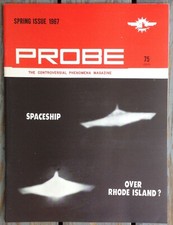 RHODE ISLAND Vintage UFO Magazine PROBE Spring 1967 Volume FOUR No. 1 RI U.F.O.