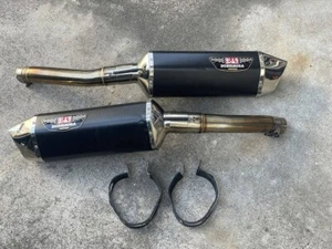 Hayabusa Type 2 CK111 2008-2020 Yoshimura Cyclone Muffler HEPTA FORCE USED - Picture 1 of 9