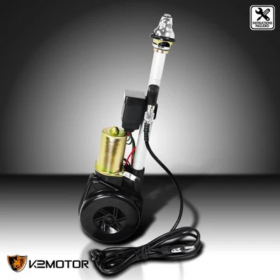 Electric Power Antenna Am Fm Radio Mast Replacement 12V For Car Vehicle - Image 1 of 4