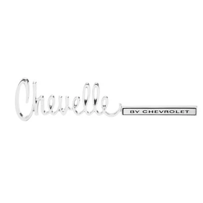 Piezas de moldura 4750 71-72 Chevrolet Chevelle cubierta tapa emblema Foto 1 de 3