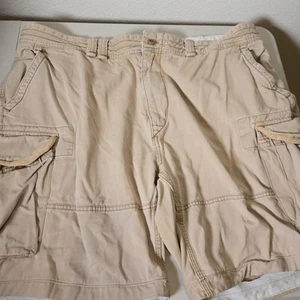 Polo Ralph Lauren Cargoshorts Herren 42 khaki 9" Schrittlänge 90er/00er abgenutzt adrett - Bild 1 von 13