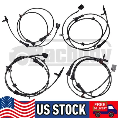 4 piezas sensores de velocidad de rueda ABS delanteros traseros derecha e izquierda para Nissan NV200 2013-2019 Foto 1 de 4