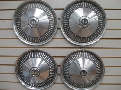 AMC CONCORD GREMLIN PACER MATADOR SPIRIT Wheel Cover Hubcaps OEM SET - Image 1 of 4