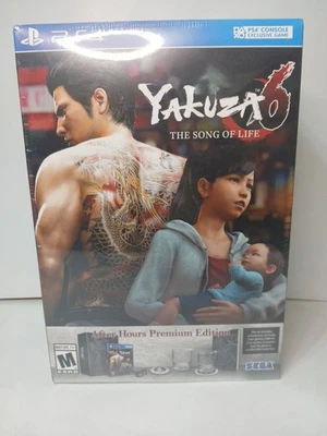 Yakuza 6: The Song of Life Premium Edition Sony PlayStation 4 PS4 Sealed New - Image 1 of 4