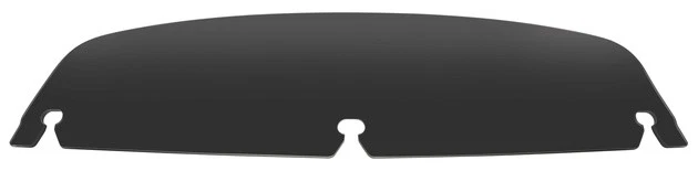 Memphis Shades Spoiler Windshield 3" Dark Smoke #MEP87910 Harley Davidson - Image 1 of 1