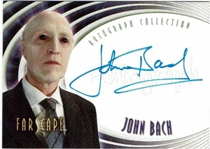 Farscape Season 4 Autograph Card A31 John Bach as Einstein Auto - Picture 1 of 3