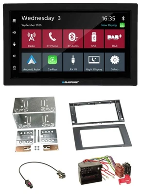 Blaupunkt 2DIN MP3 USB Bluetooth DAB Autoradio für Ford Fusion Transit Kuga 05-1 - Bild 1 von 4