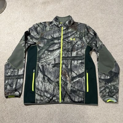 Under Armour Scent Control Infrared Armour Fleece Jacket Mossy Oak Treestand Lrg - Image 1 of 4
