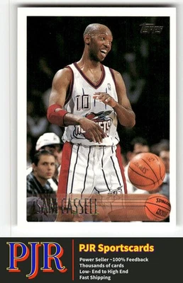 Sam Cassell 1996-97 Topps #82 Houston Rockets - Image 1 of 2