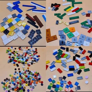 Lote de piezas LEGO azulejo plano placa plana 3070 3069 35380 25269 mezclado - Imagen 1 de 9