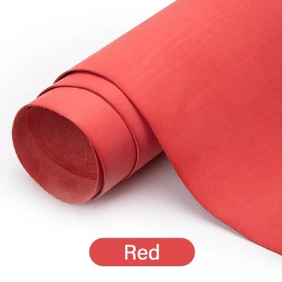 Tambor de grano completo WUTA teñido cuero de vaca curtido vegetal 1,8-2,6 mm de grosor piel precortada Foto 1 de 4