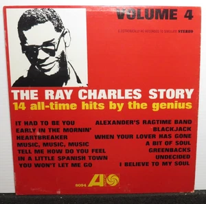 THE RAY CHARLES STORY VOLUME 4 (VG+) SD-8094 LP VINYL RECORD - Picture 1 of 4