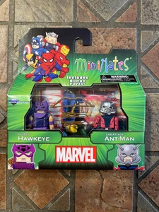 Marvel Minimates CLÁSICO OJO DE HALCÓN Y ATAQUE DE LABORATORIO ANT-MAN Best of Wave 3 - Imagen 1 de 1