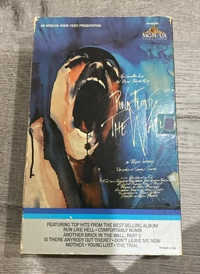 Pink Floyd – The Wall (VHS, NTSC, MGM/UA – MV400268, Big Box, Bob Geldof) Foto 1 de 4