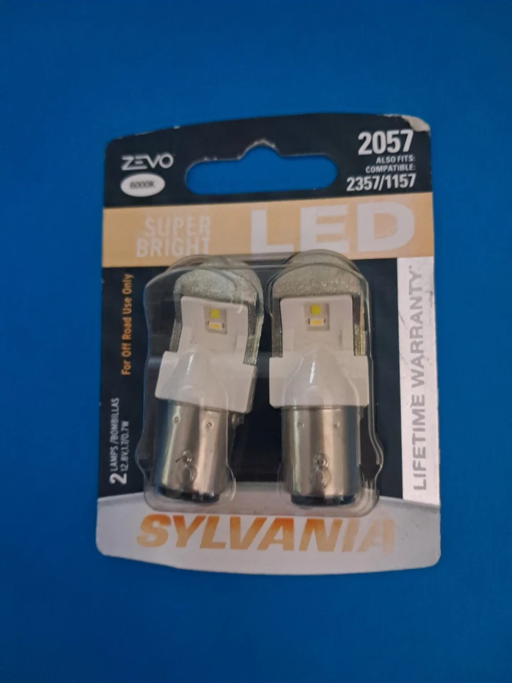 NEW - Sylvania 2057 ZEVO LED White Bulb - Free ShipN! - Image 1 of 1
