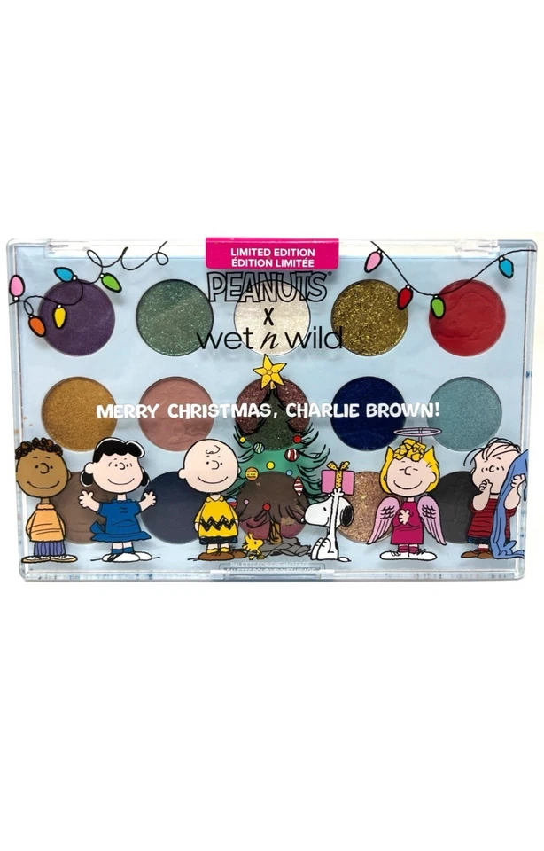 Peanuts x Wet n Wild Merry Christmas, Charlie Brown! Eyeshadow Palette Sealed - Image 1 of 1