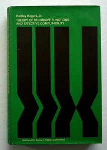 Theory of Recursive Functions and Effective Computability, 1967 HC/DJ, H Rogers - Picture 1 of 4