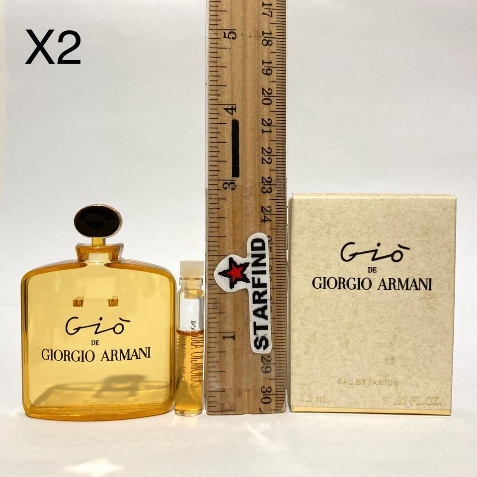 Gio De Giorgio Armani Eau De Parfum 1,5 ml Perfume Original Vintage Mujer ⭐️ LEER Foto 1 de 4