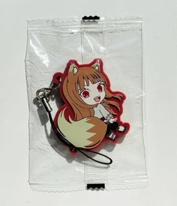 Holo Spice and Wolf Rubber Strap Keychain Charm Anime Authentic - Picture 1 of 3