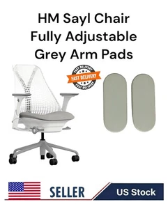 🔥Herman Miller💥Sayl Stuhl💥Ersatz 4D grau Armpolster💥Beschreibung lesen 🔥 - Bild 1 von 3