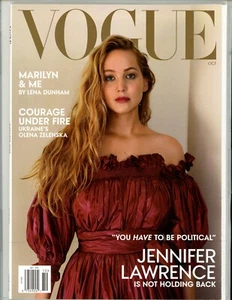 VOGUE Magazine - October 2022 with Jennifer Lawrence on the cover - Picture 1 of 11