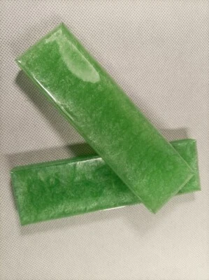 Cuchillo de resina 2 escalas mango de cuchillo, cuchillo en blanco, mango de pistola decoración #N54 Foto 1 de 4