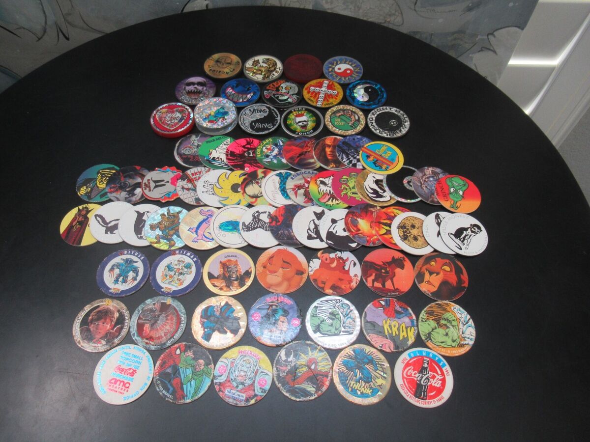 Marvel X-Men Slamco MilkCap Pogs 1994 Vintage Wolverine