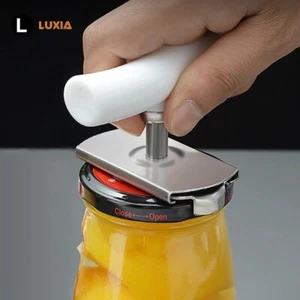 Adjustable Multi-function Bottle Cap Stainless Steel Lids Off Jar Opener - Picture 1 of 6