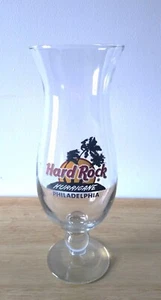 Hard Rock Hurricane  9 & 1/2 in  20 0z Glass Philadelphia with Box-Pre-Owned - Picture 1 of 6