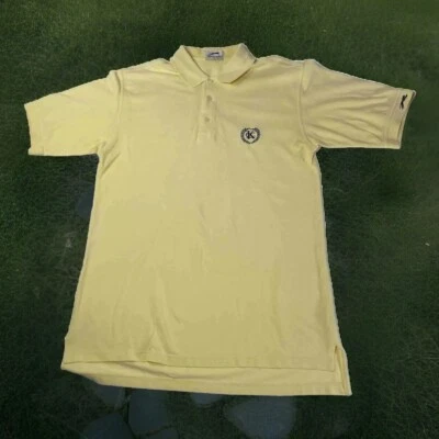 Polo de golf para hombre Slazenger logotipo bordado KCC mediano M Foto 1 de 4