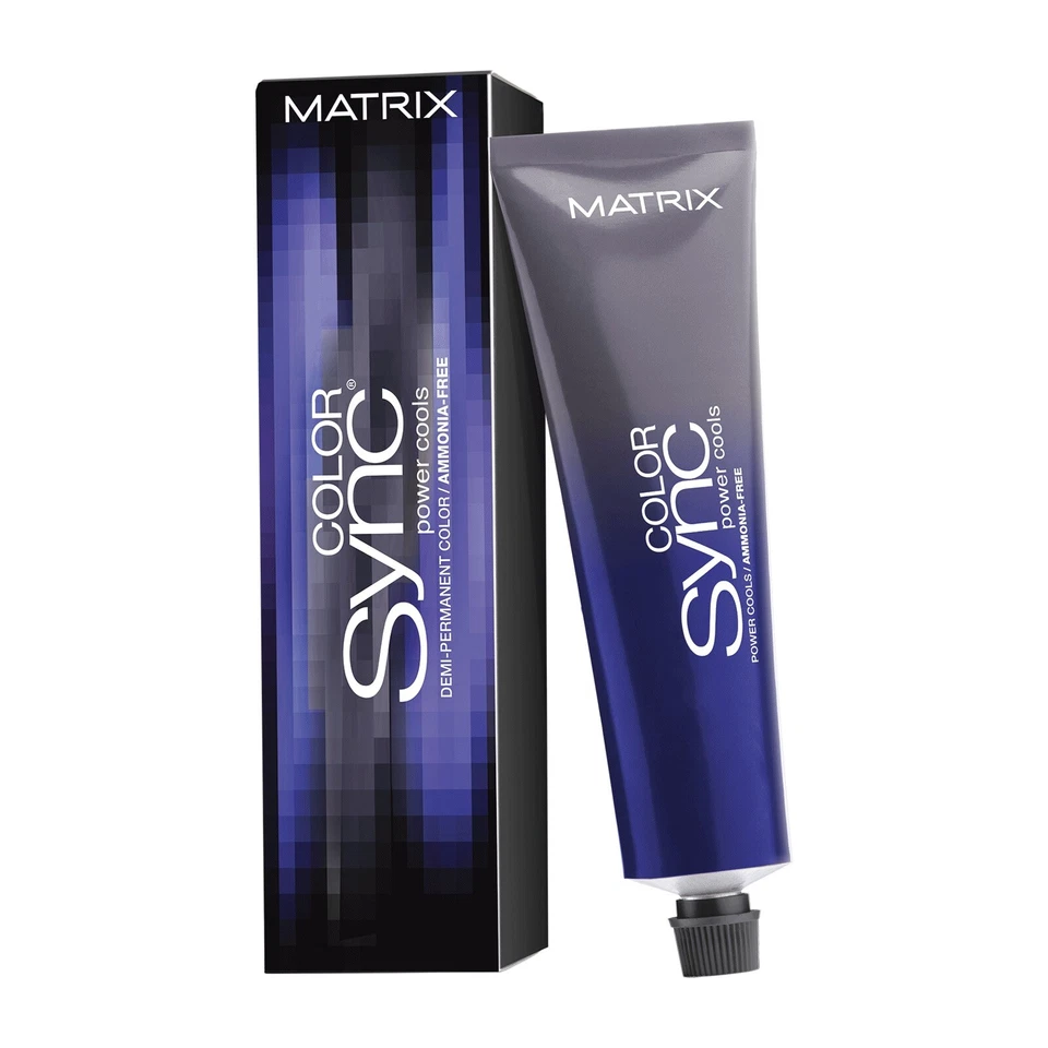 Matrix Color Sync Power Cools 7va Dark Blonde Violet Ash 2 Oz