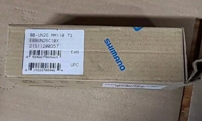 Shimano BB-UN26 MM110 Square Taper Bottom Bracket English BSA 73mm Road MTB Bike - Image 1 of 2