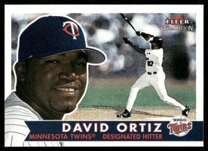 David Ortiz 2001 Fleer Tradition #195 Minnesota Twins - Picture 1 of 2