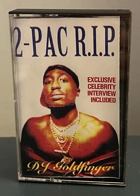 DJ Goldfinger - 2PAC R.I.P • Cassette Tape • RARE - Image 1 of 4