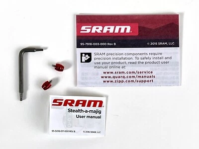 SRAM Stealthamajig Hydraulic Disc Brake Hose Kit 2 Hose Barbs 2 Fittings 1 Torx - Image 1 of 4