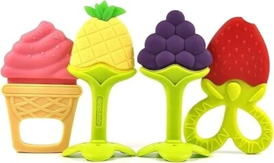 EpiskeyTeething Baby Chew Toys, BPA-Free Baby Teething Toy for Babies 0-6 Months - Image 1 of 4